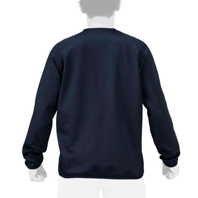 【ポイント10％！】ミズノ(MIZUNO)野球ウェア KM ニットジャケット ハーフジップ 12JEBK2814(Men’s、Lady’s)_1