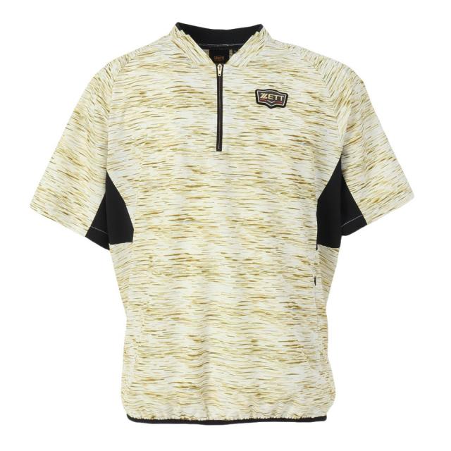 ゼット(ZETT)野球ウェア プロステイタス 半袖ハーフジップピステ BOV84602-1100(Men’s)