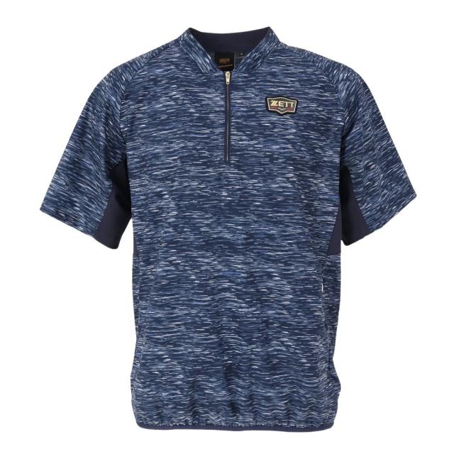 ゼット(ZETT)野球ウェア プロステイタス 半袖ハーフジップピステ BOV84602-2900(Men’s)