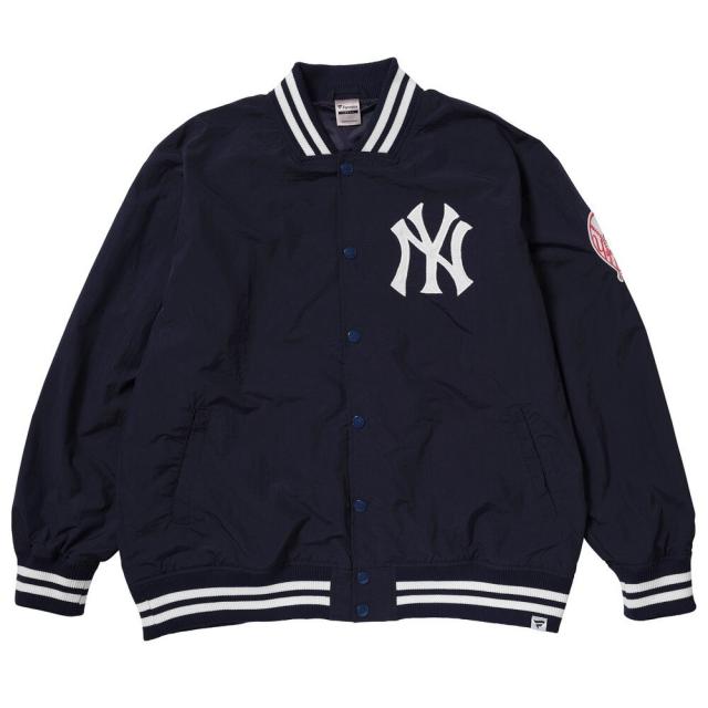 エムエルビー(MLB)スタンダード ロゴジャケット ML2325FW0001-NVY(Men’s)
