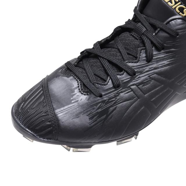 アシックス(ASICS)野球 スパイク 黒 樹脂底 ゴールドステージ MA