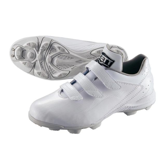 ゼット(ZETT)野球スパイク ジュニア ポイントスパイクグランドヒーロー BSR4277WMB-1111(Jr)