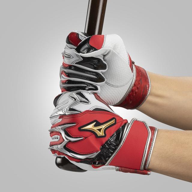 ミズノ(MIZUNO)バッティング用グローブ 野球 ミズノプロ シリコン