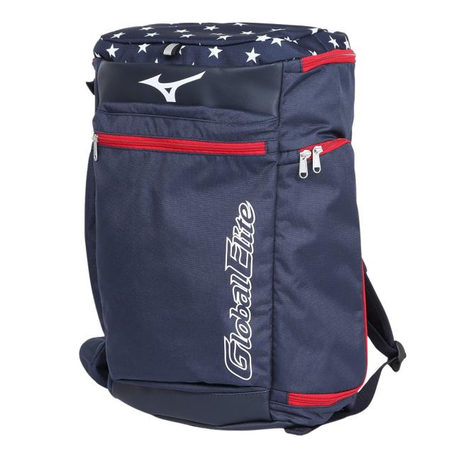 ミズノ(MIZUNO)野球 バッグ グローバルエリート USAバックパック Jr. 30L 1FJDC95086 F(Jr)