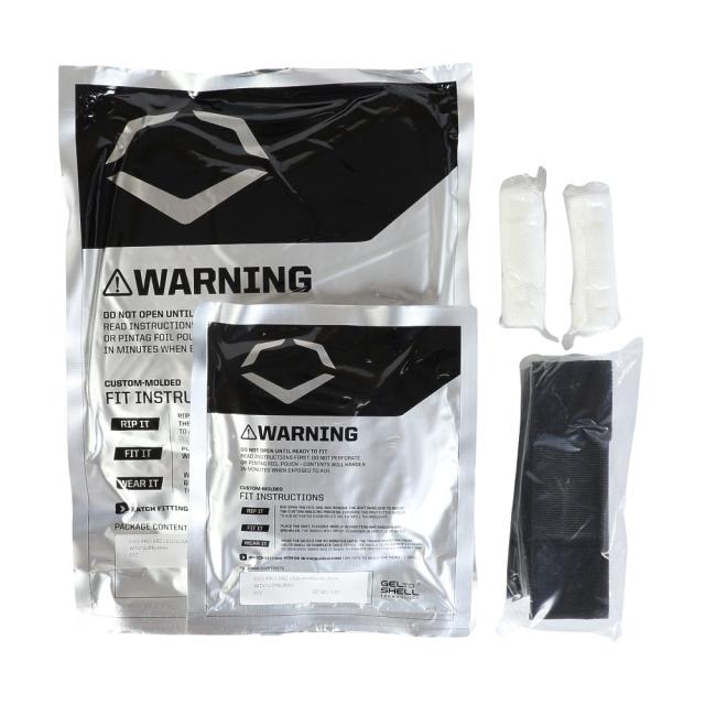 エボシールド(EVOSHIELD)カスタムフィット レッグガード 右打者用 黒 