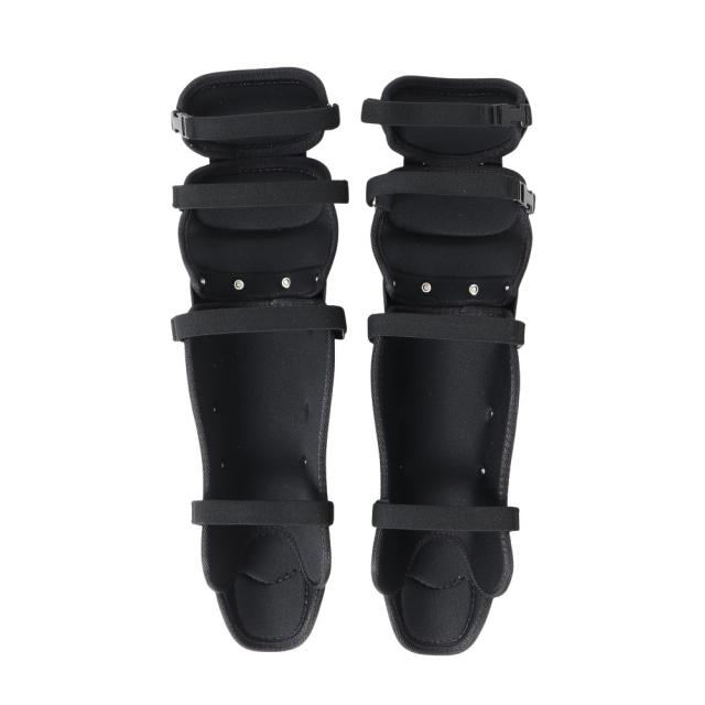 一般 硬式用 キャッチャー 防具 プロテクター レガース ベルガード 黒