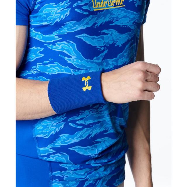 アンダーアーマー(UNDER ARMOUR)野球 ニット リストバンド 片腕用 1364500 400(Men’s)