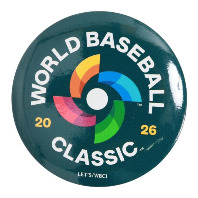 エムエルビー(MLB)野球 侍ジャパン 26 WBC 缶バッジ 2個セット