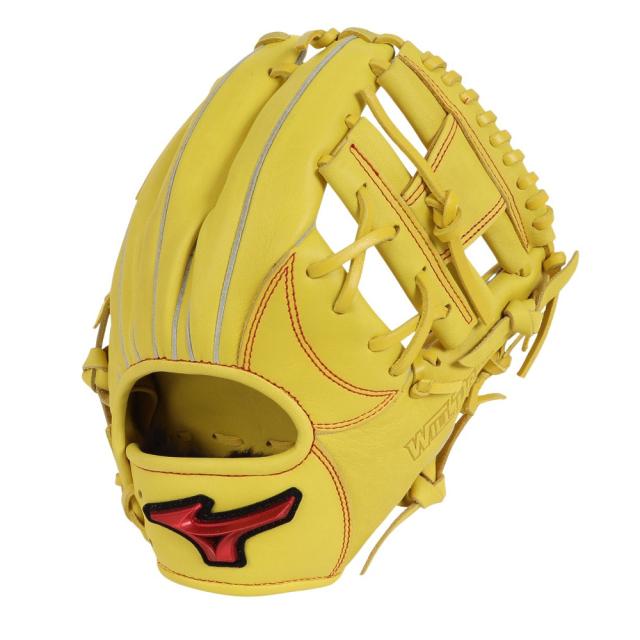 ミズノ(MIZUNO)ソフトボール用グラブ グローブ 内野手用 ウィルドライブ レッド 1AJGS27803 40(Men’s…