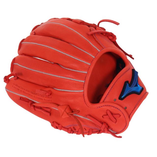 左利き】mizuno ミズノ 軟式グローブ オレンジ will drive Mizuno