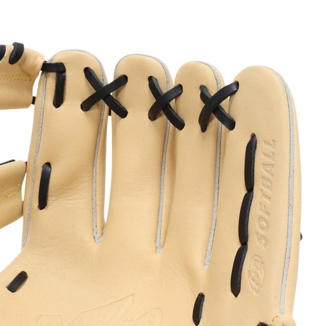 ミズノ(MIZUNO)ソフトボール用グラブ グローブ 内野手用 MZ Softer サイズ9 1AJGS23913 8009(…