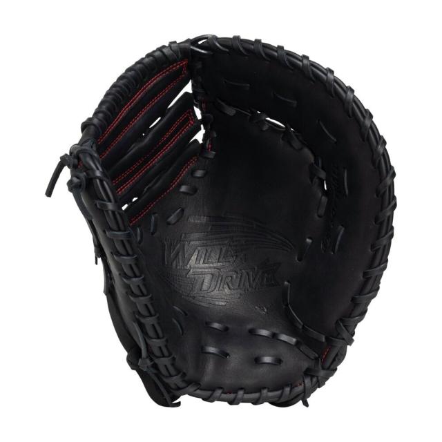 ミズノ(MIZUNO)ソフトボール用グラブ グローブ 捕手・一塁手兼用 ウィルドライブ レッド 1AJCS34600 09(M…_1