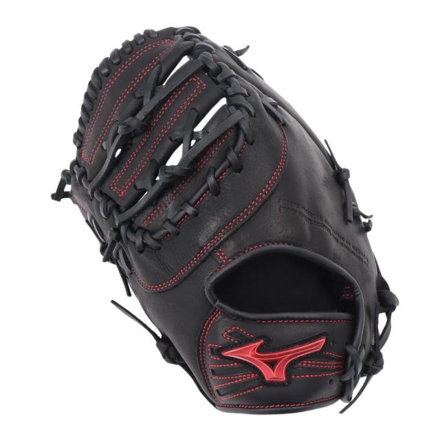 ミズノ(MIZUNO)ソフトボール用グラブ グローブ 捕手/一塁手兼用 NB ウィルドライブ レッド 左投げ用 1AJCS34…