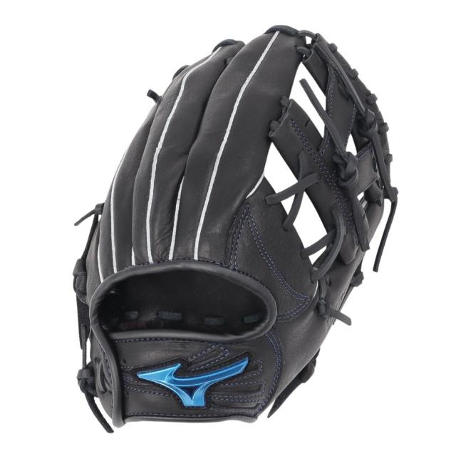 ミズノ(MIZUNO)ジュニア ソフトボール用グラブ グローブ オールラウンド用 NB ウィルドライブ BLUE 1AJGK3…