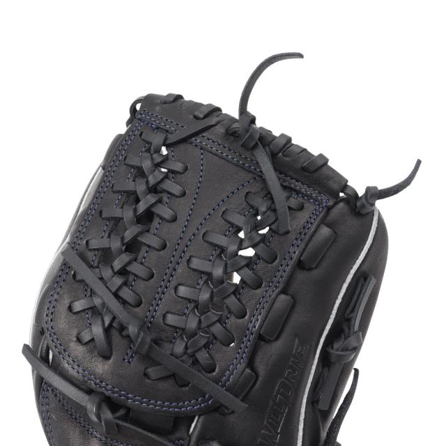ミズノ(MIZUNO)ジュニア ソフトボール用グラブ グローブ オールラウンド用 NB ウィルドライブ BLUE 1AJGK3…