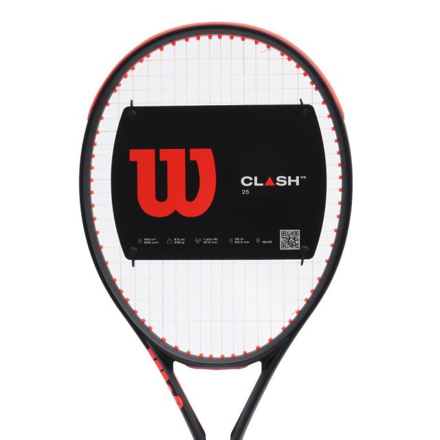 【ポイント5％！5/3 21:00〜22:59限定】ウイルソン(Wilson)ジュニア 硬式用テニスラケット CLASH 25 V3.0 WR173310S(Jr)_4