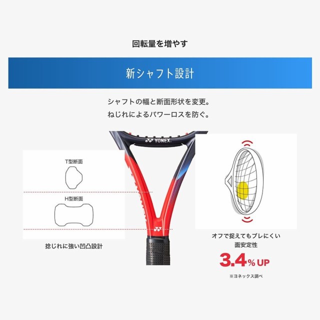 ヨネックス(YONEX)ジュニア 硬式用テニスラケット Vコア 25 07VC25G-651(Jr)