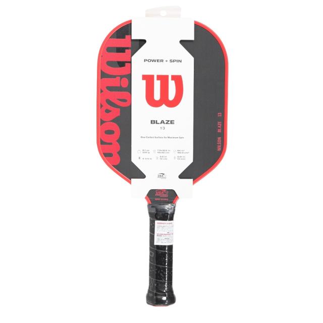 ウイルソン(Wilson)BLAZE ピックルボール パドル WR157911U2(Men’s、Lady’s)