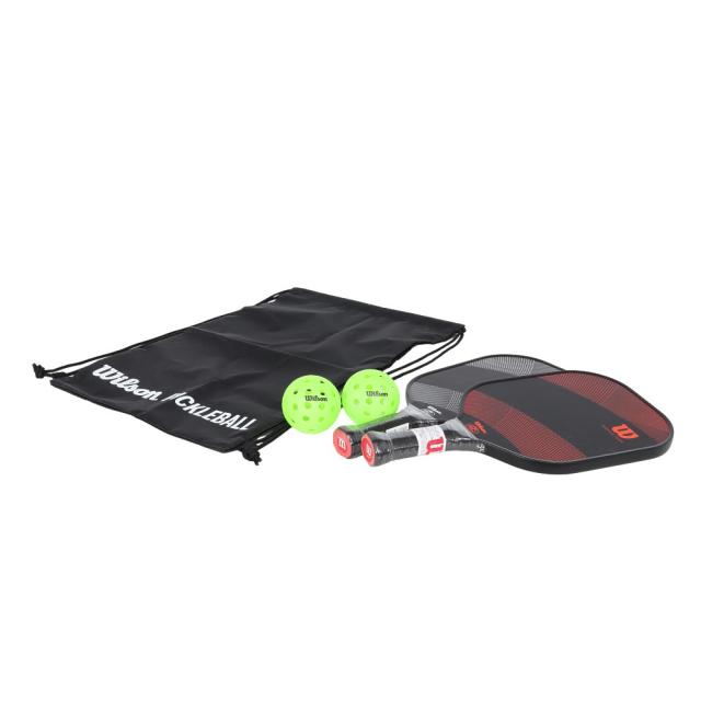 ウイルソン(Wilson)ピックルボール キット 2PADDLES パドル2本 ボール2個入り WR195611U2(Men’…
