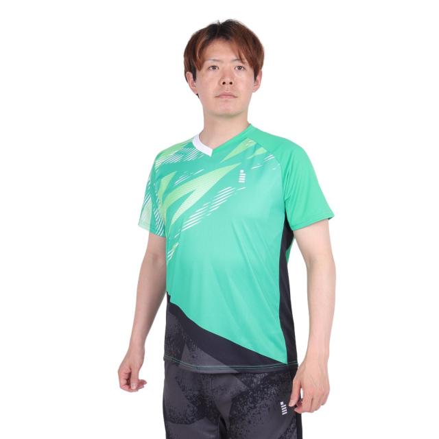 ゴーセン(GOSEN)テニスウェア ゲームシャツ Lサイズ T240248L 速乾(Men’s、Lady’s)