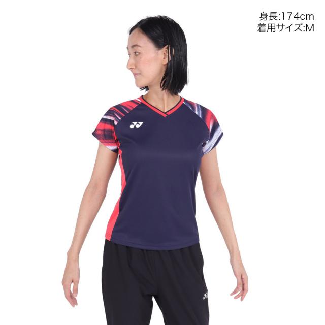 YONEX - ヨネックス ユニフォーム シャツ テニス ウェア Mサイズ ヨネックス(YONEX)テニスウェア ゲームシャツ 20778-019(Lady's
