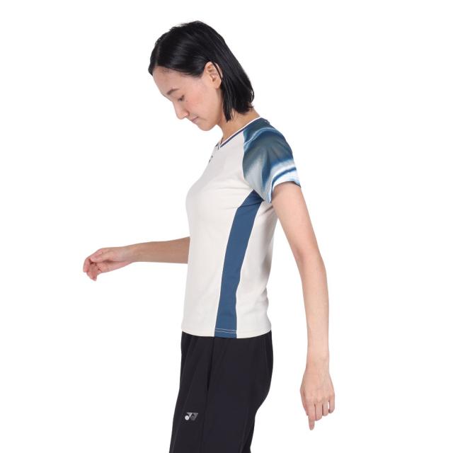 on テニスウェア 新品未使用 Mサイズ ヨネックス（YONEX）テニスウェア ゲームシャツ フィット