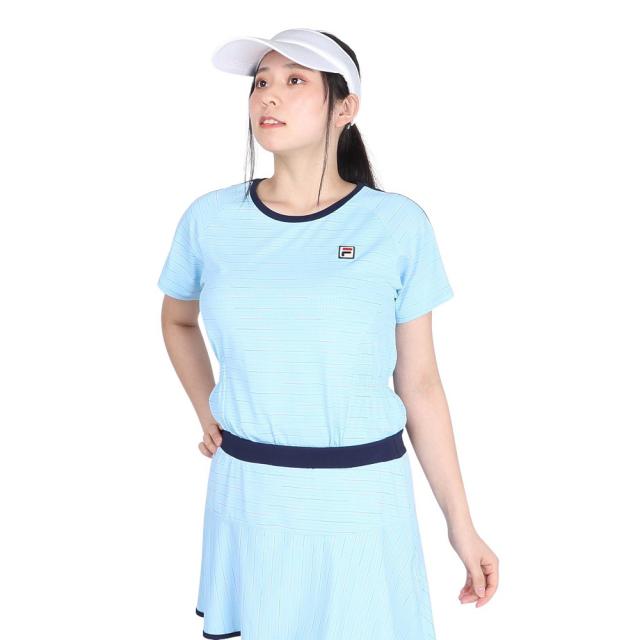 フィラ(FILA)テニスウェア レディース ゲームシャツ レインボー VL2801-10(Lady’s)の通販は