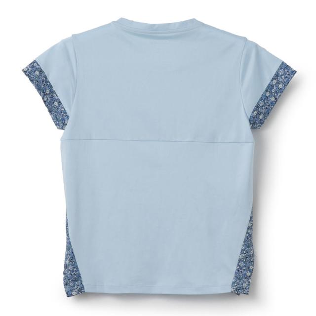 アドミラル ゴルフ(Admiral GOLF)テニスウェア フラワープリント サイドスリット Tシャツ ATLA619-SAX…_1