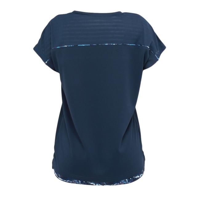 【ポイント5％！5/3 21:00〜22:59限定】バボラ(BABOLAT)テニスウェア CLUB ショートスリーブシャツ BWG6331C-NV(Lady’s)_2