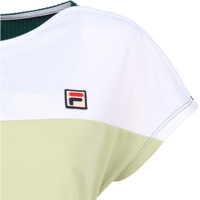 フィラ(FILA)テニスウェア ゲームシャツ CZ6SGW002-DGN(Lady’s)_3