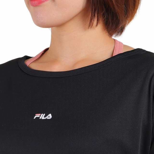 フィラ（FILA）（レディース）テニスウェア レディース 長袖エンボス