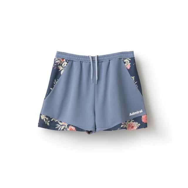 アドミラル(Admiral)テニスウェア フラワーヘムショーツ ATLA517-BLU(Lady’s)