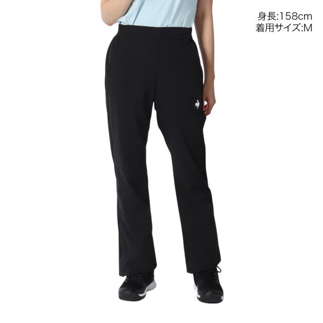 【ポイント5％！5/3 21:00〜22:59限定】ルコックスポルティフ(lecoqsportif)テニスウェア アドバンテージパンツ 2 フレア LN4FLP91L BK00(…_1