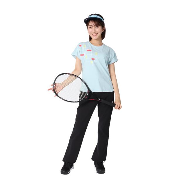 【ポイント5％！5/3 21:00〜22:59限定】ルコックスポルティフ(lecoqsportif)テニスウェア アドバンテージパンツ 2 フレア LN4FLP91L BK00(…_9