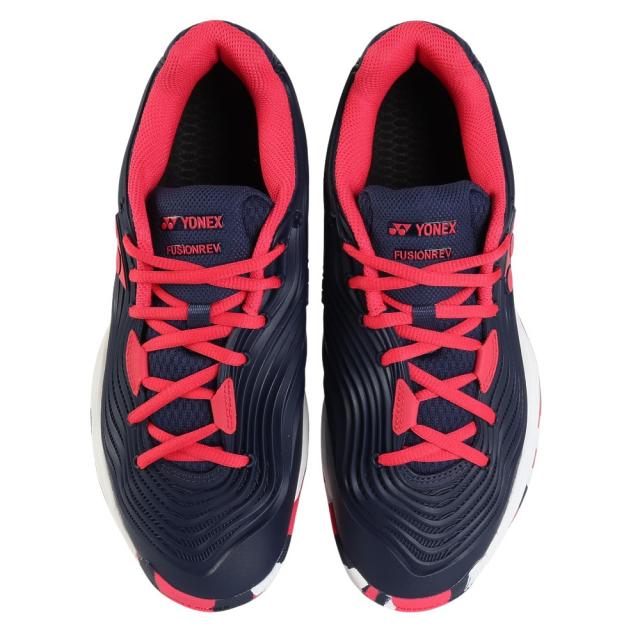 【ポイント5％！5/3 21:00〜22:59限定】ヨネックス(YONEX)オールコート用 テニスシューズ レディース パワークッション フュージョンレブ5 FUSIONREV …_1