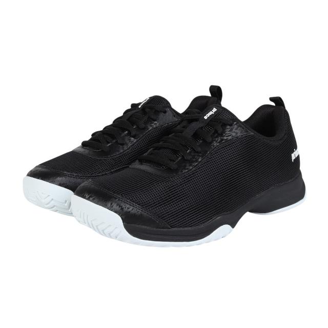 【ポイント5％！5/3 21:00〜22:59限定】プリンス(PRINCE)オールコート用 テニスシューズ DPS614 230 BLK/WHT(Men’s)