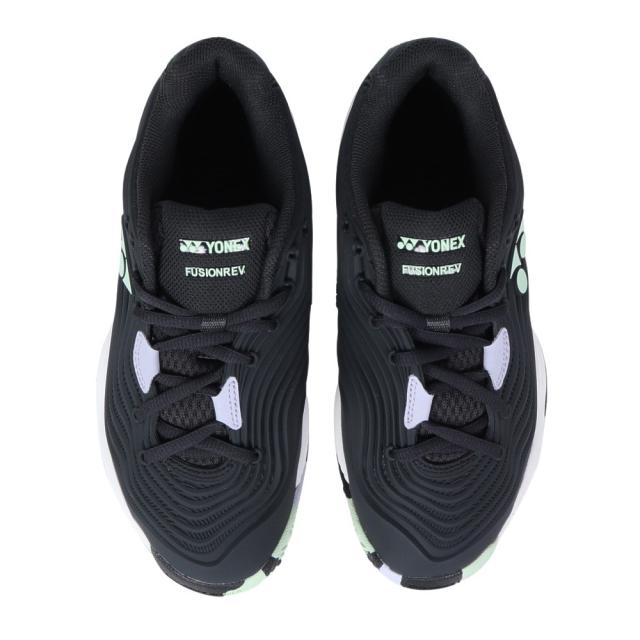 【ポイント5％！5/3 21:00〜22:59限定】ヨネックス(YONEX)オムニクレーコート用 テニスシューズ パワークッション フュージョンレブ5 メン GC. SHTF5M…_1