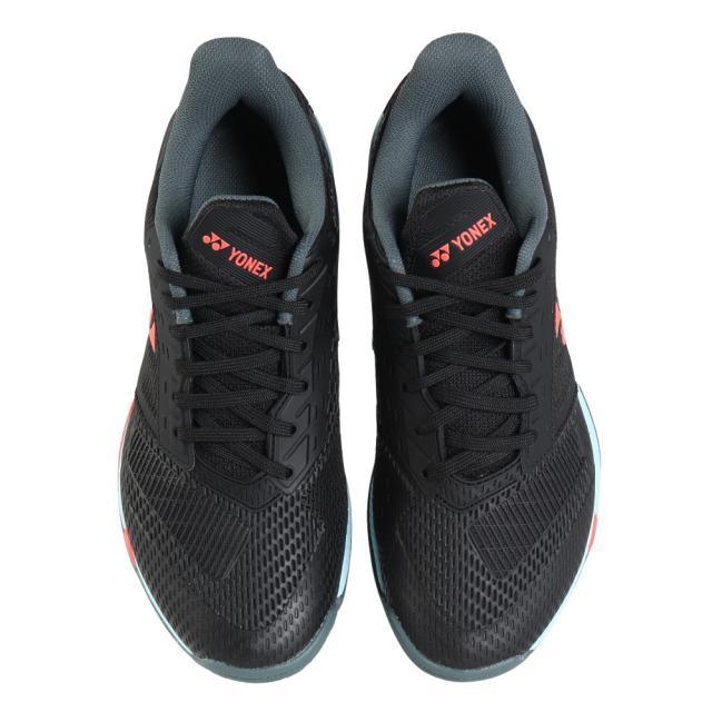 YONEX テニスシューズ ブラック　オムニクレイコート用　27.5㎝ ヨネックス(YONEX)オムニクレーコート用 テニスシューズ パワー