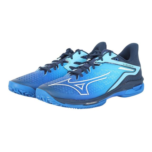 ミズノ(MIZUNO)クレー・砂入り人工芝コート用 テニスシューズ ウエーブエクシードツアー6 OC 61GB247228(M…の通販は