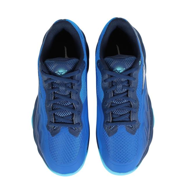 【ポイント5％！5/3 21:00〜22:59限定】ミズノ(MIZUNO)クレー/砂入り人工芝コート用 テニスシューズ ウエーブエンフォースコート WIDE OC 61GB243…_1