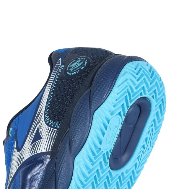 【ポイント5％！5/3 21:00〜22:59限定】ミズノ(MIZUNO)クレー/砂入り人工芝コート用 テニスシューズ ウエーブエンフォースコート WIDE OC 61GB243…_9