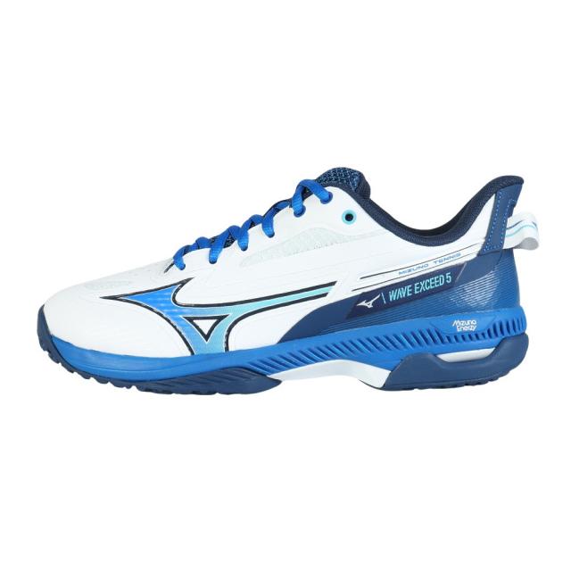【ポイント5％！5/3 21:00〜22:59限定】ミズノ(MIZUNO)クレー/砂入り人工芝コート用 テニスシューズ ウエーブエクシード5 WIDE OC 61GB231329…_5