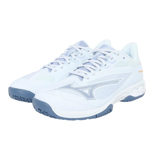 ミズノ(MIZUNO)オムニクレーコート用 テニスシューズ ウエーブエクシードコートWIDE OC 61GB251822(Me…