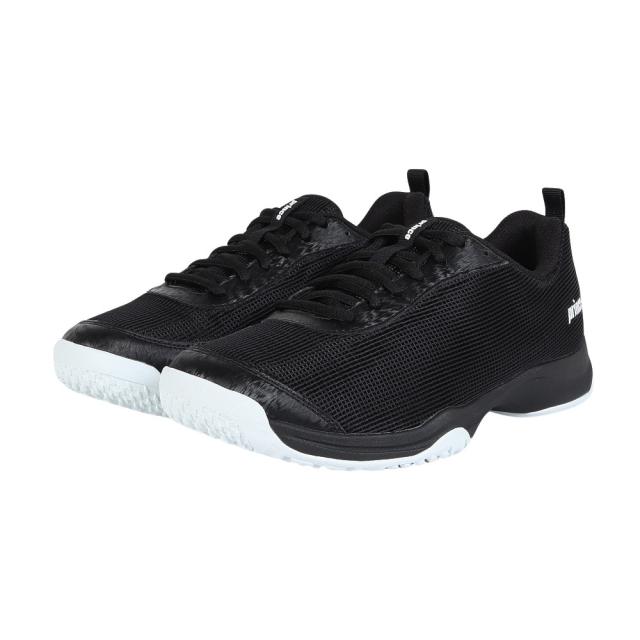 【ポイント5％！5/3 21:00〜22:59限定】プリンス(PRINCE)クレー・グラスサンド用 テニスシューズ DPS604 230 BLK/WHT(Men’s)