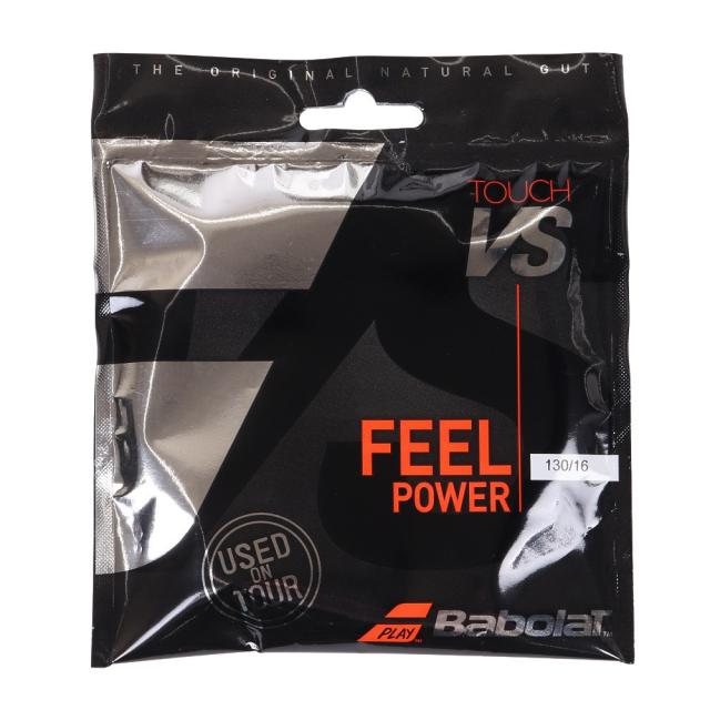 バボラ(BABOLAT)硬式テニスストリング タッチ VS 12M 201031-130(Men’s、Lady’s)