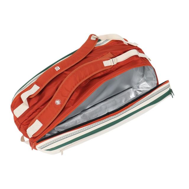 ウイルソン(Wilson)テニス バッグ ROLAND GARROS 2026 9PK ラケットバッグ Cream WR805…_5