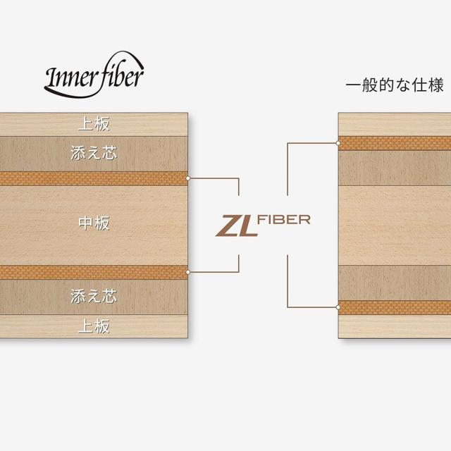 バタフライ(Butterfly)卓球ラケット シェイク インナーシールド レイヤー ZLF FL 36691(Men’s、La…_3