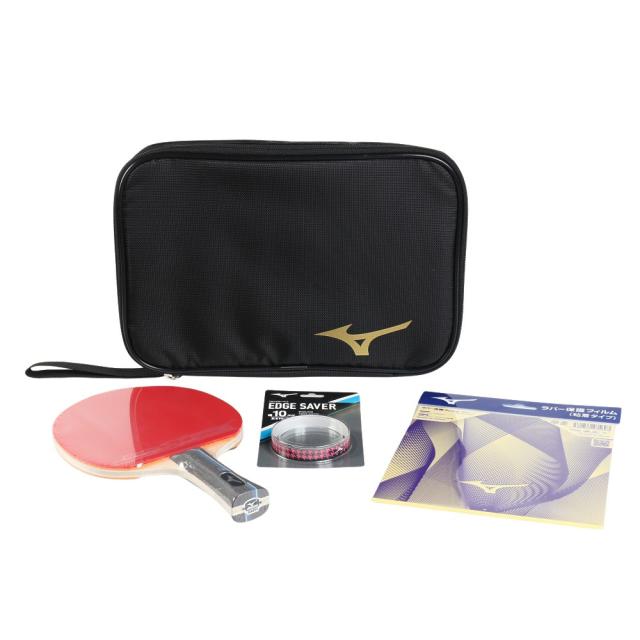 ミズノ(MIZUNO)卓球ラケット シェイク TECHNIXスタートセット ゴールド 83JTTD9095(Men’s、Lad…