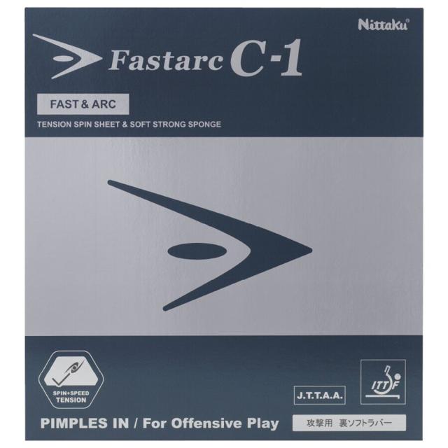 ニッタク(Nittaku)卓球ラバー ファスターク C1 黒 裏ソフト NR-8706(Men’s、Lady’s、Jr)の通販は 4,931円