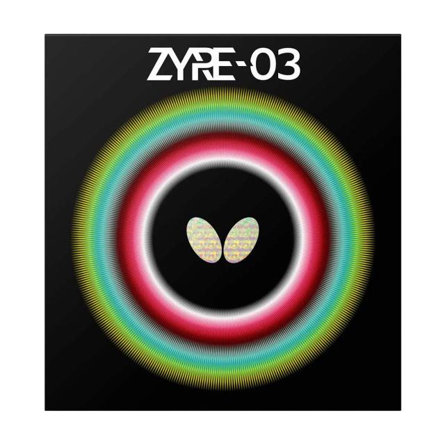 バタフライ(Butterfly)卓球ラバー ザイア03 06140-006(Men’s、Lady’s)